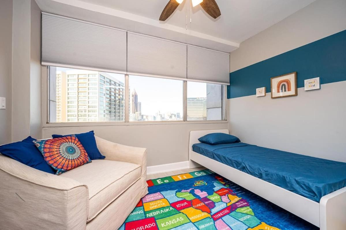 Downtown Atl Condo Onsite Parking King Bed & Bonus Room Lm1901 Атланта Экстерьер фото