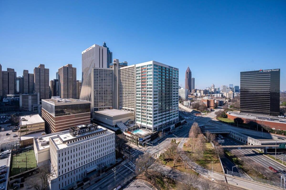 Downtown Atl Condo Onsite Parking King Bed & Bonus Room Lm1901 Атланта Экстерьер фото